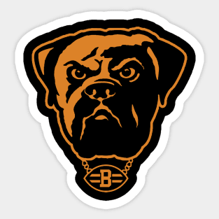 Vintage Cleveland Brown Sticker